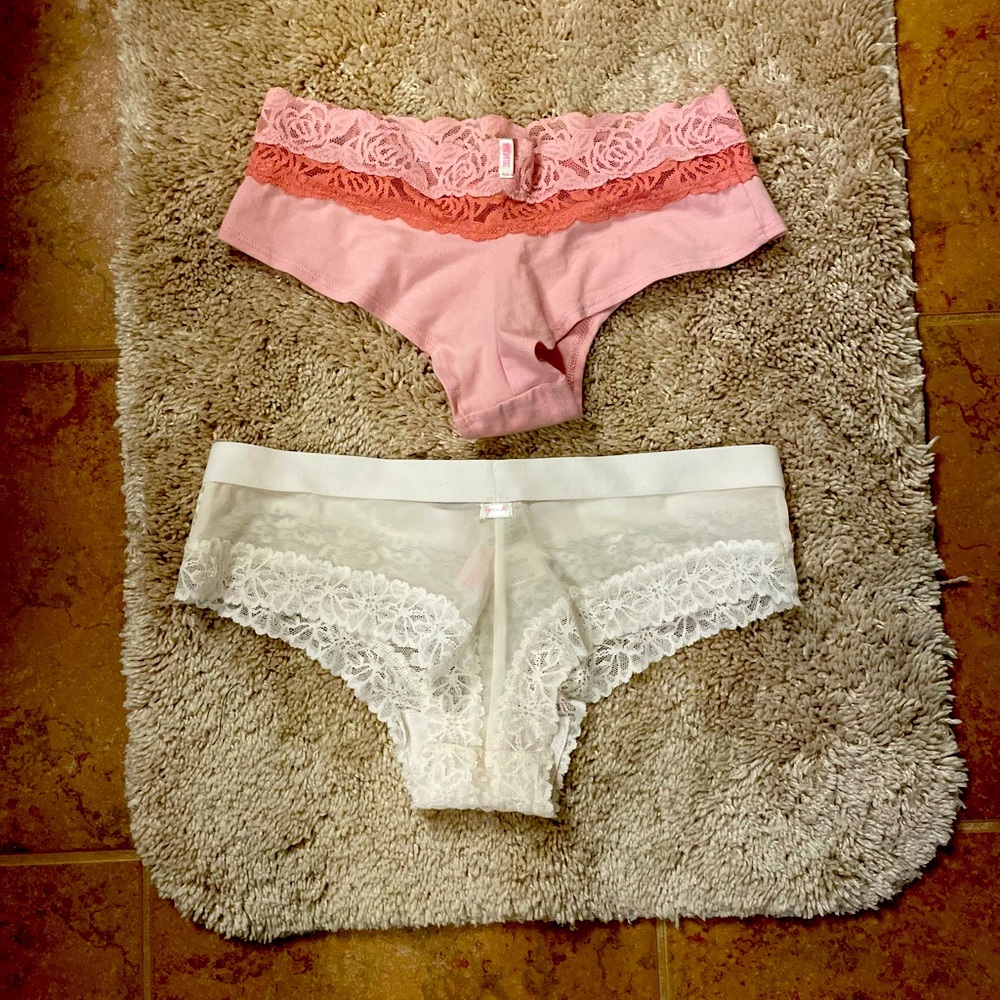 Pink brand new panties